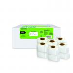 Dymo 11352 12 Rolls Returns Labels Tape Black On White 25mm x 54mm 33144J