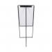 Bi-Office Melamine Footbar Easel 700 x 1000mm 33158J