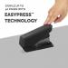 Fellowes LX860 Easy-Press Stapler 40-Sheets Half-Strip Black 33221J
