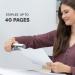 Fellowes LX890 Stapling Pliers 40-Sheets White 33224J