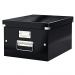 Leitz 60440095 Click and Store WOW Medium Storage Box Black 33252J