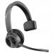Poly Voyager 4310 MS USB-A Wireless Mono Headset and Stand 33274J