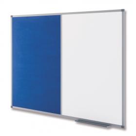 Nobo 1902258 Classic Combi Felt Steel Noticeboard 1200x900mm 33292J