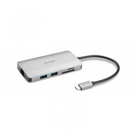 Kensington K33820WW UH1400P USB-C 8-in-1 Driverless Mobile Dock 33293J