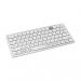 Kensington K75504UK Silver Multi-Device Dual Wireless Compact Keyboard 33297J