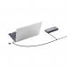 Kensington K60508WW Slim N17 2.0 Keyed Dual Head Laptop Lock for Wedge-Shaped Slots 33340J