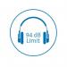 Kensington K33065WW USB-A Classic Stereo Headset with Mic and Volume Control 33362J