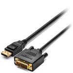 Kensington K33023WW DisplayPort 1.1 (M) to DVI-D (M) Passive Unidirectional Cable 33374J