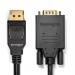 Kensington K33024WW DisplayPort 1.2 (M) to VGA (M) passive unidirectional cable 33375J