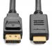 Kensington K33025WW DisplayPort 1.2 (M) to HDMI (M) passive unidirectional cable 33376J