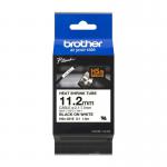 Brother HSE-231E 11.2mm Black on White Heat Shrink Tube 33400J