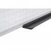 Bi-Office Maya Gridded 1800x1200mm Aluminium Framed Whiteboard 33401J