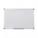 Bi-Office Maya Gridded 1800x1200mm Aluminium Framed Whiteboard 33401J