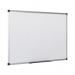 Bi-Office Maya Gridded 1800x1200mm Aluminium Framed Whiteboard 33401J
