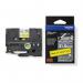 Brother HSE-651E 21mm Black on Yellow Heat Shrink Tube 33433J