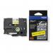 Brother HSE-661E 31mm Black on Yellow Heat Shrink Tube 33434J