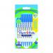 Paper Mate 2187679 Kilometrico Recycled Blue Ball Pen pack of 8 pens 33483J