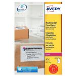 Avery L7992-25 Waterproof Labels 25 shee