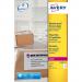 Avery L7993-25 Waterproof Labels 25 sheets - 8 Labels per Sheet 33574J