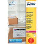 Avery L7994-25 Waterproof Labels 25 shee
