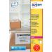 Avery L7994-25 Waterproof Labels 25 sheets - 4 Labels per Sheet 33575J