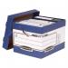 Bankers Box System Heavy Duty ERGO-Box - Blue Pack of 10 33585J