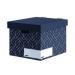 Bankers Box Decor Storage Box Urban Midnight Blue Pack of 5 33591J