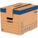 Bankers Box SmoothMove Small FastFold Moving Box Pack of 5 33598J