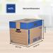 Bankers Box SmoothMove X-Large FastFold Moving Box Pack of 5 33609J