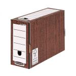Bankers Box 127MM Woodgrain Transfer Box Pack of 5 33610J