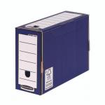 Bankers Box Premium Transfer File Blue Pack of 5 33613J