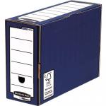 Bankers Box Premium Transfer File Blue Pack of 5 33613J