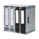 Bankers Box System File Store - Grey Pack of 5 33619J