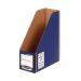 Bankers Box Magazine File Blue Pack of 5 33627J