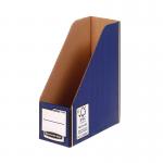 Bankers Box Magazine File Blue Pack of 5 33627J