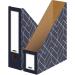 Bankers Box Decor Magazine File - Urban Midnight Blue Pack of 5 33628J