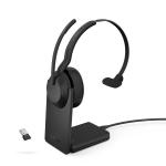 Jabra Evolve2 55 Link 380 USB-A UC Mono Headset and Stand 33643J