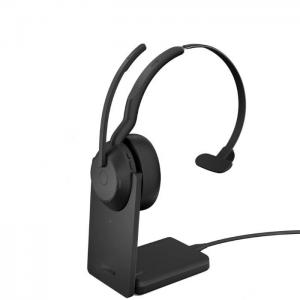 Image of Jabra Evolve2 55 Link 380 USB-A MS Mono Headset and Stand 33645J
