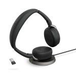 Jabra Evolve2 65 Flex Link 380 USB-A UC Stereo Headset and Wireless Charging 33661J