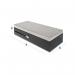 Safescan HD-4617C Flip Top Cash Drawer with 8 Coin and 8 Note Trays 33725J