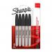 Sharpie 1986051 Permanent Black Markers Fine Point Pack of 5 33907J