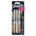 Sharpie 1986006 Permanent Metallic Markers Fine Point Pack of 3 33910J