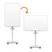 Nobo 1915644 Move and Meet Mobile Magnetic Flipchart Easel 680x1040mm 33956J