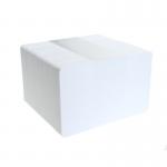 A picture of these Dyestar name badges shows a pack of 100 white, biodegradable cards made from 760 micron BIOCARD material. Each badge features the Dyestar logo and can easily be personalized with a name and title.