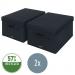 Leitz Fabric Medium Storage Box with lid