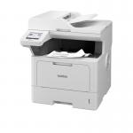 The Brother Multifunction Laser Printer is a sleek, state-of-the-art device that is perfect for any office setting. It features a compact size, a monochromatic laser printing system, and multifunction capabilities, making it an essential tool for all your printing, scanning, and copying needs. With its high-quality performance, this printer is a must-have for any busy environment.