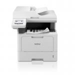 The Brother Multifunction Laser Printer features sleek design and a crisp, professional look. Its compact size and clean lines make it a perfect fit for any office space. The laser printing technology provides high-quality, black and white prints, while the multifunction capabilities allow for easy scanning and copying. Overall, this printer presents a modern and efficient solution for all your document needs.