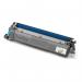 The image shows a sleek, compact cartridge in vibrant cyan color, with the Brother logo and TN249C label on it. It is designed for easy installation and compatible with various Brother printer models. The ultra high yield promises long-lasting and high-quality printing performance.
