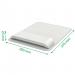 Leitz Ergo Mouse Pad with Adjustable Wrist Rest Light Grey 34043J