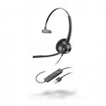 HP Poly EncorePro 310 USB-A Monaural Headset 34226J